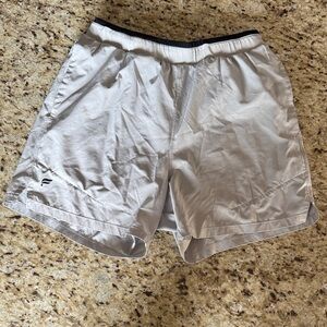Fabletics Light Gray Athletic Shorts